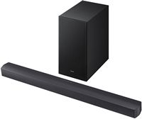 Samsung - B-Series 2.1Ch DTS Virtual:X Soundbar with Subwoofer - Titan Black - Alternate Views