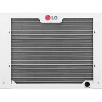 LG - 330 sq. ft. 7,600 BTU 115-Volt Window Air Conditioner with Cool, Heat and Wi-Fi Control - White - Alternate Views