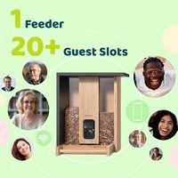 BIRDFY - Smart Wild Bird Feeder with Camera for Outdoor , AI Enabled Bird Recognition&Solar Power... - Alternate Views