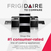 Frigidaire - 5.1 Cu. Ft Freestanding Gas Range with Quick Boil Burner - Stainless Steel - Alternate Views