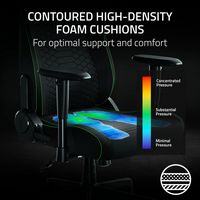 Razer - Iskur V2 X Ergonomic Gaming Chair - Dark Gray - Alternate Views