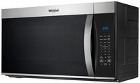 Whirlpool - 1.9 Cu. Ft. Over-the-Range Microwave with Sensor Cooking - Stainless Steel - Alternate Views