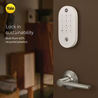 Yale - Smart Lock with Matter, Designed for Google Home; Electronic Deadbolt with Pushbutton Keyp... - Alternate Views