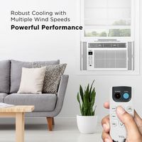 TCL - 250 Sq. Ft. 6,000 BTU Window Air Conditioner - white - Alternate Views