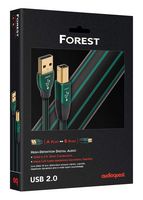 AudioQuest - Forest USB-A > B 4.9' Digital High-Definition Audio Cable with USB-A to USB-B Connec... - Alternate Views