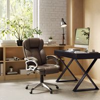 CorLiving - Executive Office Chair - Brown - Alternate Views