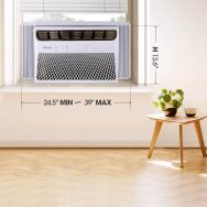 Hisense - 10,000 BTU Window Air Conditioner with Conditioner with ConnectLife App 450 Sq. Ft. wit... - Alternate Views