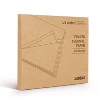 JADENS - Thermal paper in roll letter size - White - Angle