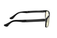 GUNNAR - Tahoe Computer Glasses with Blue Light Reduction, Amber Mineral Lenses - Slate - Angle