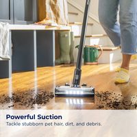 BISSELL - Cleanview® XR 200W Stick Vacuum - Black with silver accents - Angle