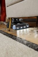 BISSELL - CleanView Max Tangle-Free Upright Vacuum - Black / Lake - Angle