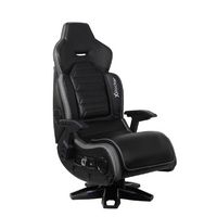 X Rocker - Evo Elite 4.1 Gaming Chair with Built-in Audio Surround Sound System - Black - Angle