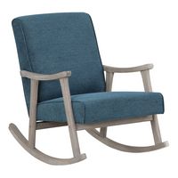 OSP Home Furnishings - Gainsborough Rocker - Azure - Angle