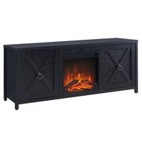 Felinna Log Fireplace TV Stand for Most TVs up to 65