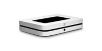 Bluesound - NODE Wireless Hi-Res Streaming Media Player with ESS Sabre HiFi DAC, White - White - Angle