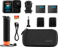 GoPro - HERO13 Black Action Camera Bundle - Black - Angle