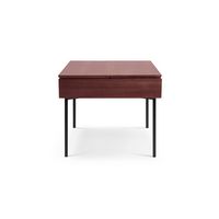 Burrow - Carta Hardwood Side Table - Walnut - Angle