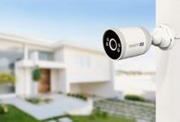 Swann - AdvancedX 4K Security Camera PoE Outdoor Bullet, Color Night Vision, Smart Video Analytic... - Angle
