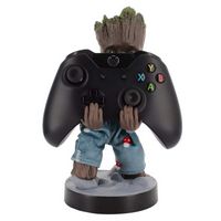 Cable Guys by Exquisite Gaming - Guardians of The Galaxy: Toddler Groot In Pj's Game Controller &... - Angle