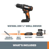 WORX - WX108L 20V PowerShare 1/2