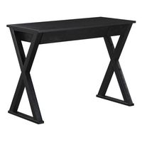 OSP Home Furnishings - Marna Writing Desk - Black - Angle