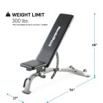 NordicTrack - Utility Bench - Black - Angle