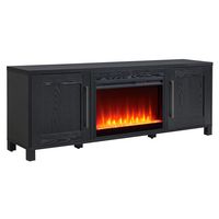 Yarmouth Crystal Fireplace TV Stand for Most TVs up to 75