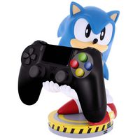 Cable Guys by Exquisite Gaming - Sonic The Hedgehog: Sliding Sonic Phone Stand & Controller Holder - Angle