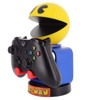 Cable Guys by Exquisite Gaming - Bandai: Pac Man Cable Guys Original Controller & Phone Holder - Angle