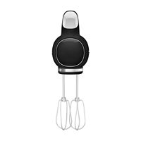 SMEG - HMF01 9 Speed Hand Mixer - Black - Angle