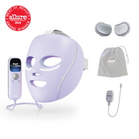 Shark - CryoGlow Under- Eye Cooling + LED Anti-Aging & Skin Clearing Face Mask - Lilac - Angle
