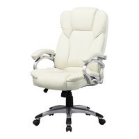 CorLiving - Executive Office Chair - White - Angle