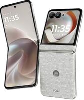 Motorola - razr 2026 256GB (Unlocked) - PANTONE Bright White - Angle