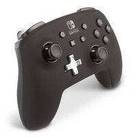 PowerA - Enhanced Wireless Controller for Nintendo Switch - Black - Angle