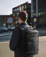 tomtoc - Navigator-T67 Travel Backpack 38L, TSA Friendly Flight Approved Carry-on Luggage Busines... - Angle