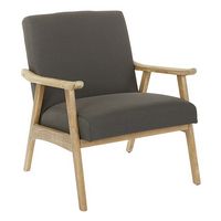 OSP Home Furnishings - Weldon Chair - Brown - Angle