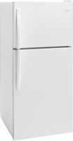 Whirlpool - 18.2 Cu. Ft. Top-Freezer Refrigerator - White - Angle