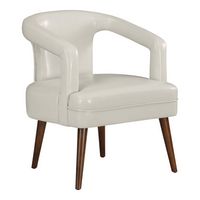 OSP Home Furnishings - Mason Accent Reception Chair - Cream - Angle