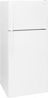 Whirlpool - 16.0 Cu. Ft. Top-Freezer Refrigerator - White - Angle