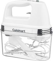 Cuisinart - Power Advantage PLUS 9 Speed Hand Mixer - White - Angle