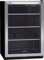 Frigidaire - 138-Can Beverage Center - Stainless steel - Angle