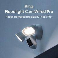Floodlight Cam Pro with 2K Video and Ring Vision, 2 LED Lights, Dual Band Wi-Fi, and 3D Motion De... - Angle