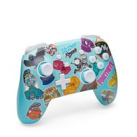 PowerA - Enhanced Wireless Controller for Nintendo Switch - Sticker Mania - Angle