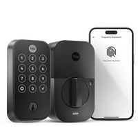Yale - Assure Lock 2 - Smart Lock Wi-Fi Deadbolt with Touchscreen Keypad | Fingerprint Access - B... - Angle