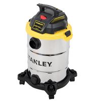 Stanley - 8 Gallon Wet/Dry Vacuum - Stainless - Angle