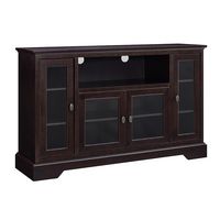 Walker Edison - Tall Sound Bar TV Stand for Most Flat-Panel TV's up to 60