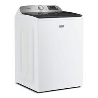 Maytag - 5.2 Cu. Ft. Smart Top Load Washer with Pet Pro - White - Angle