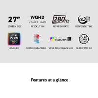 MSI - MAG 271QP QD-OLED X28 27
