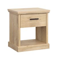 Sauder - Aspen Post Night Stand Pmo - Prime Oak - Angle