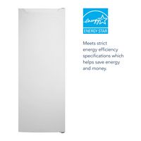 Insignia™ - 7 Cu. Ft. Garage Ready Upright Convertible Freezer with ENERGY STAR Certification - W... - Angle